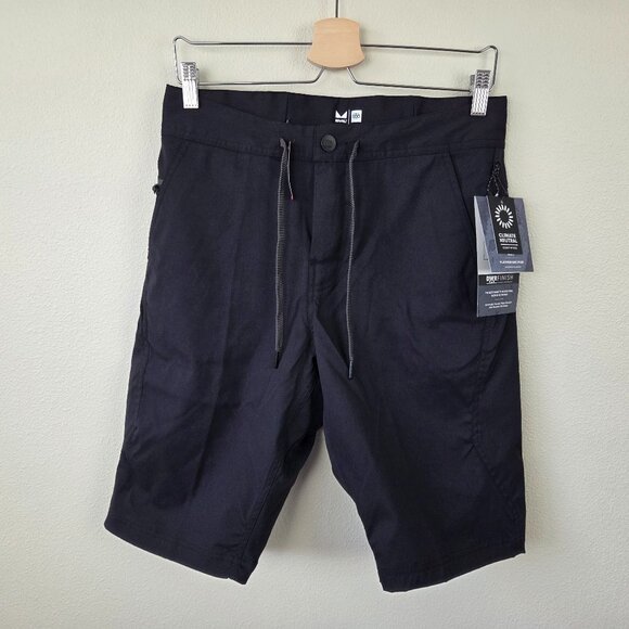 686 Mens Platform Bike Shirts Size 30 Evil Black 12" Inseam Mountain Bike Nylon - Picture 2 of 9